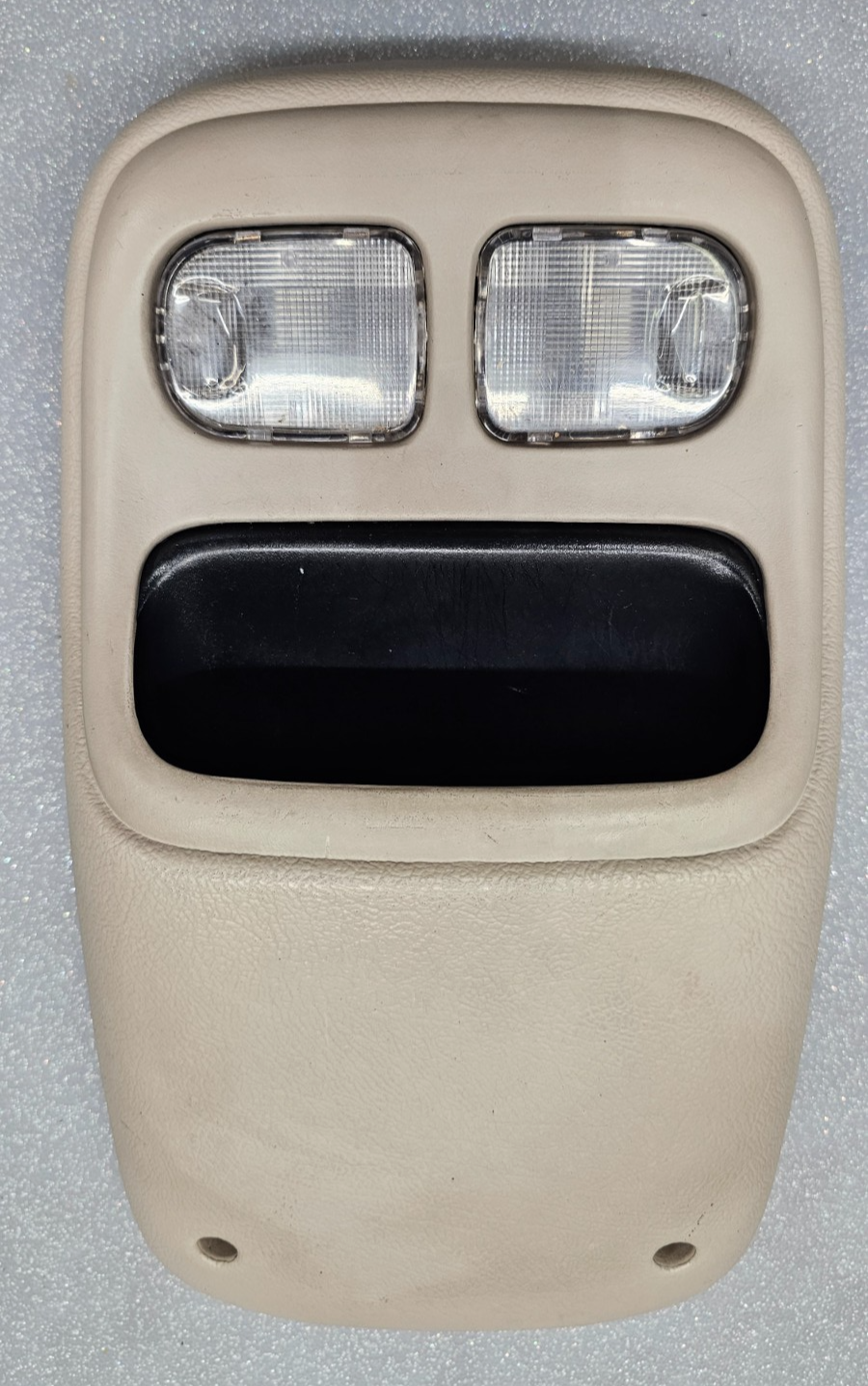 🔥94-97 Dodge RAM Front Overhead Console DOME Map Light Lamp Roof Storage Tan