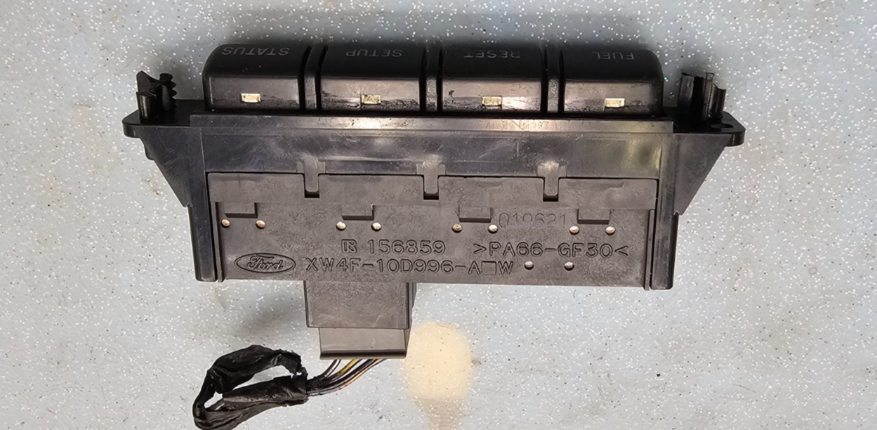 🔥2000-2002 Lincoln LS Switch Module Instrument Cluster BLACK