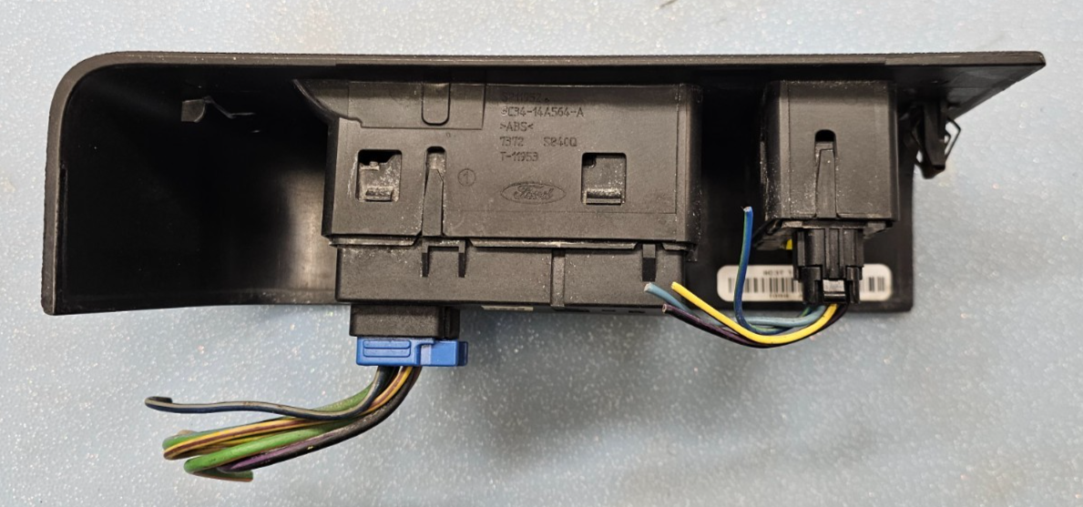 🔥08-12 FORD F250 Super Duty Left Driver Master Power Window Door Switch BLACK