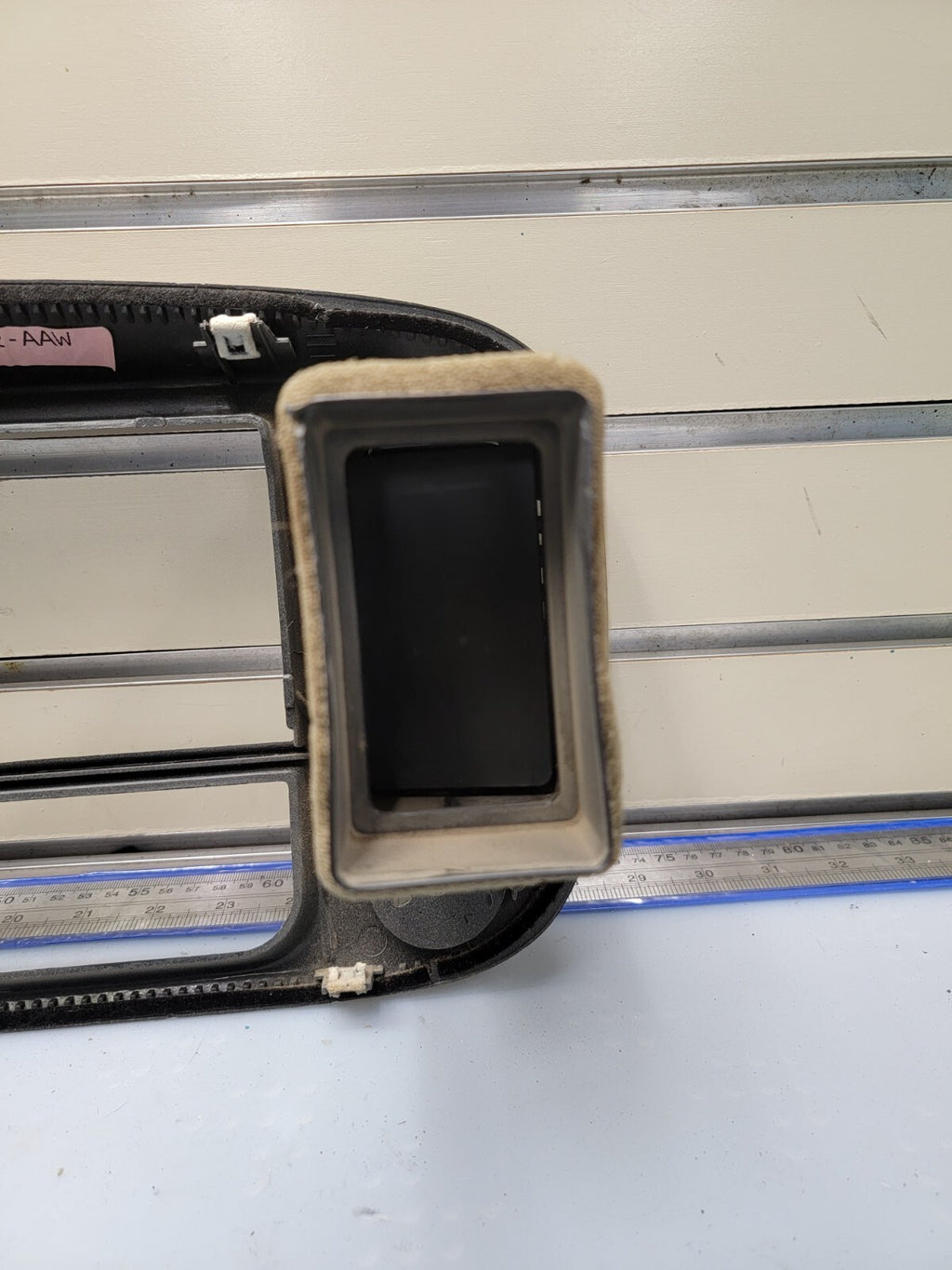 🔥97-03 Ford F150 Center Dash Radio Climate Trim BEZEL Panel AIRBG Line TAN