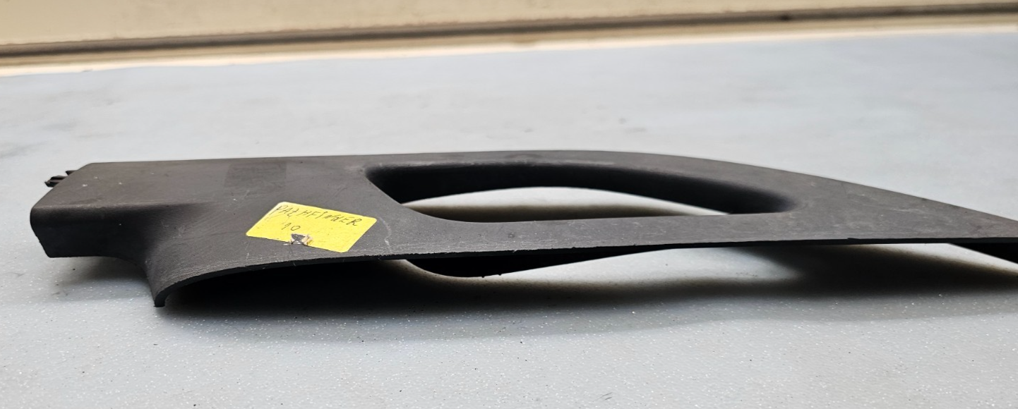 05-10 Nissan Pathfinder Front Rear Roof Rack Rail End Cap Cover P.Side RH Black