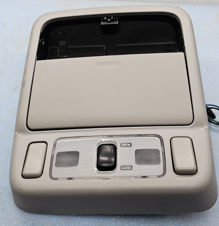 🔥03-08 Subaru Forester Roof Overhead Storage Console Dome Light Lamp LT TAN