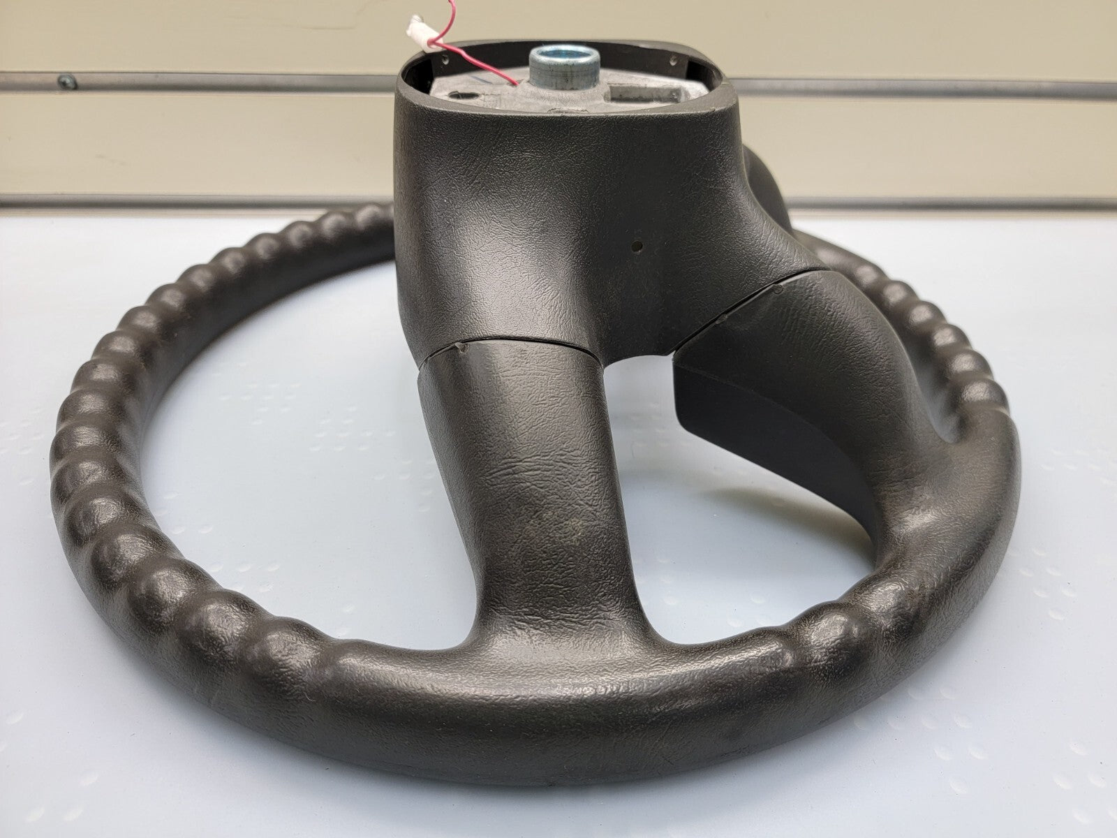 🔥03-06 SILVERADO SIERRA YUKON TAHOE SUBURBAN STEERING WHEEL LEATHER BLACK