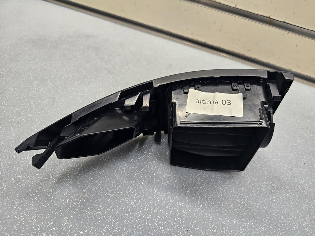 🔥02-04 ALTIMA DASH RIGHT PASSENGER A/C HEATER AIR VENT CONDITIONING BLACK OEM