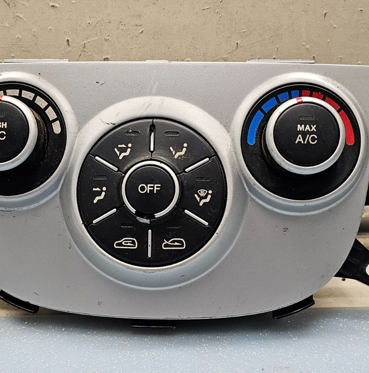 🔥07-09 Santa Fe A/C Heater Manual Dash Temperature Climate Control Silver