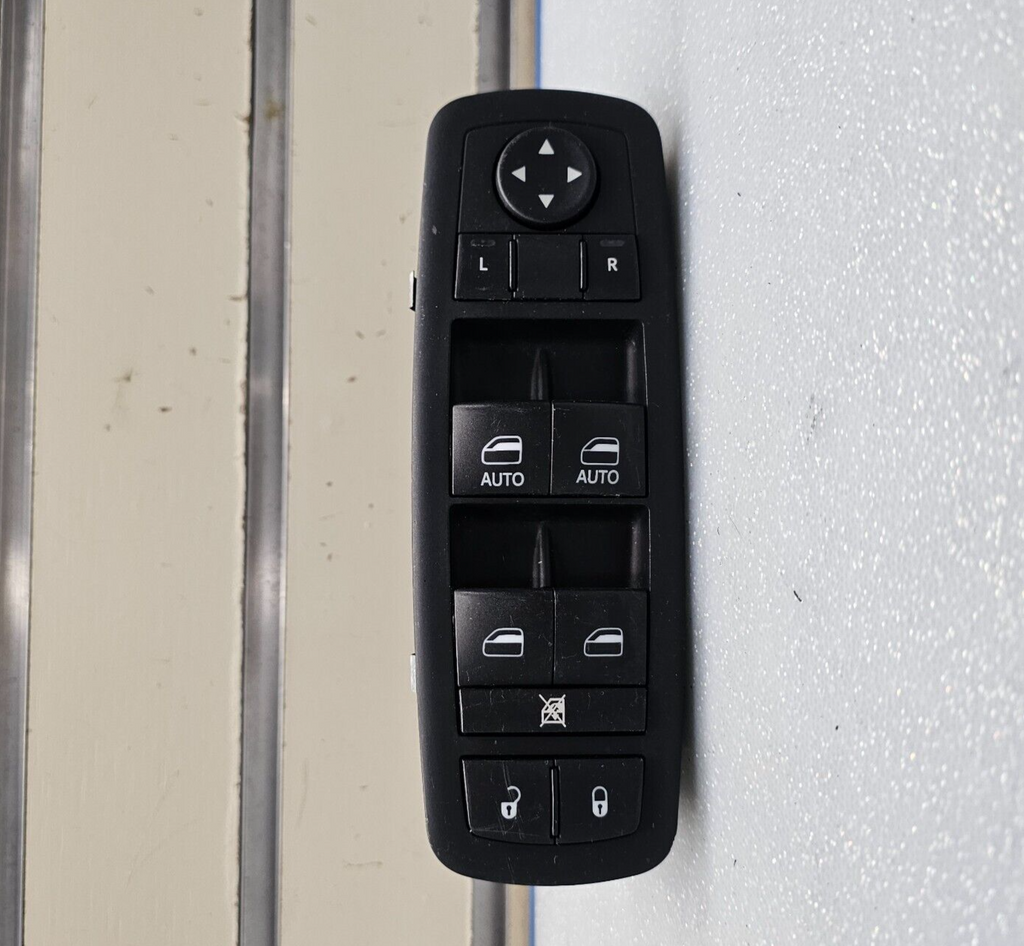 🔥12-16 Grand Caravan Town Country Master Left Driver Window Switch BLACK WS29