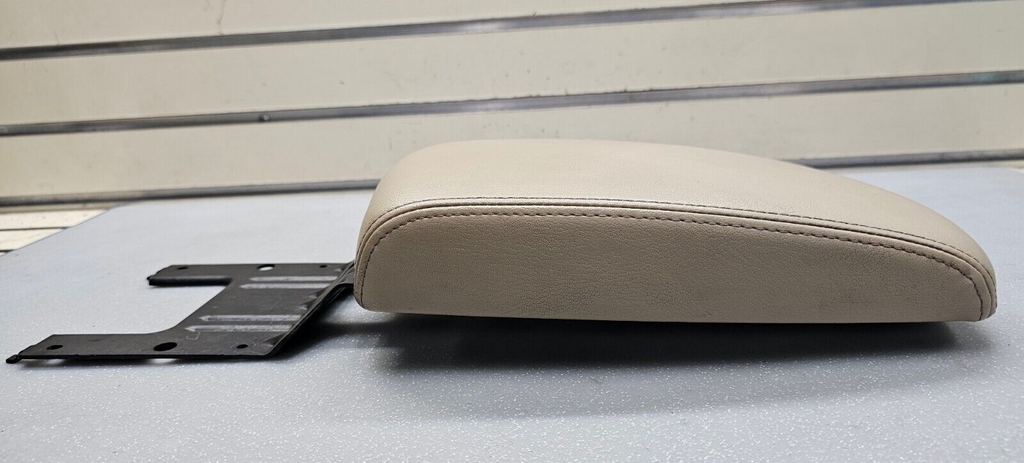 🔥07-08 Maxima Armrest Center Console Cover Sliding Lid Top Pad Storage Tan OEM