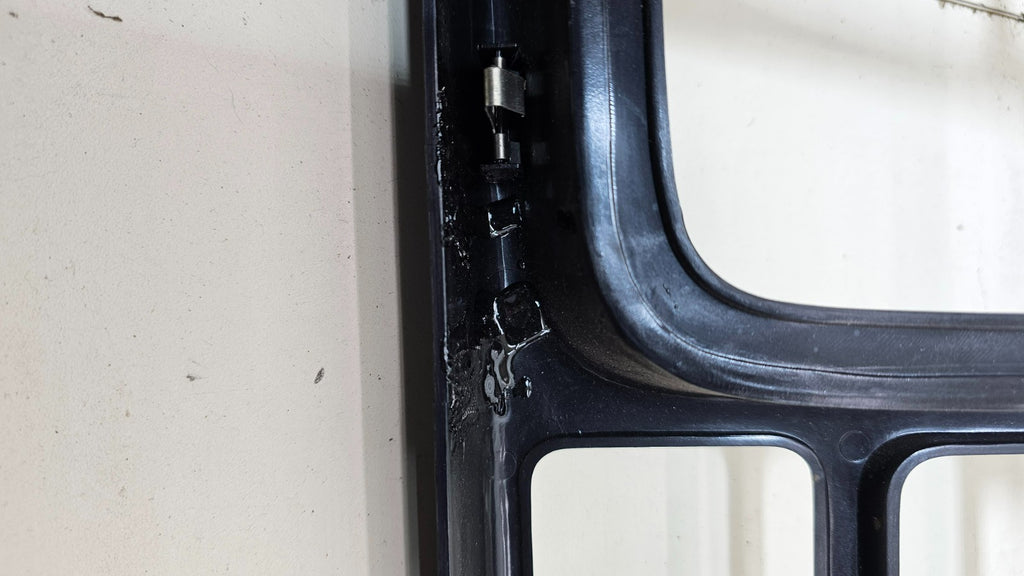 🔥94-97 Dodge Ram Dash Instrument Speedometer Cluster Trim Bezel Panel Black