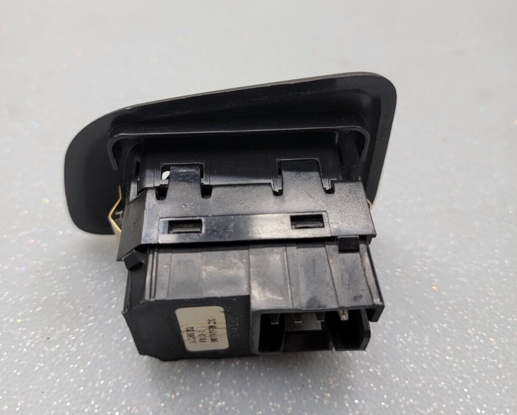 03-06 Chevy Silverado SIERRA Power Window Switch REAR RIGHT Passenger BLACK WS4