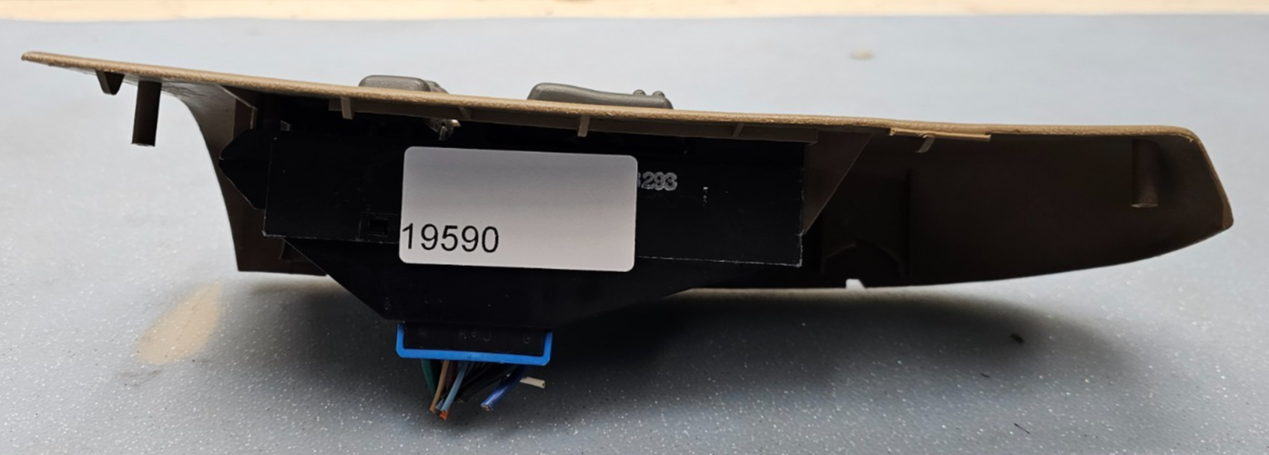 🔥99-02 Silverado SIERRA Front RIGHT Passenger Power Window Switch Lock Tan