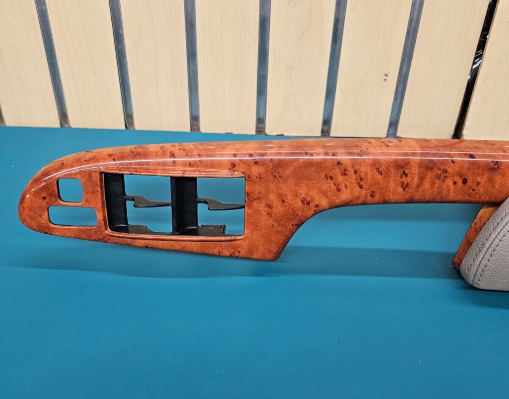 🔥04-10 Toyota Sienna Camry LH Left Driver Door Panel Pull Handle Armrest Wood