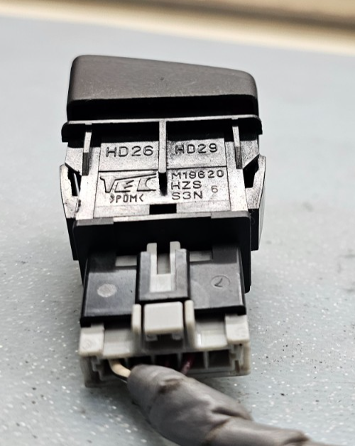 🔥03-08 Honda Pilot Accord Emergency Hazard Light Control Switch Unit Black OEM