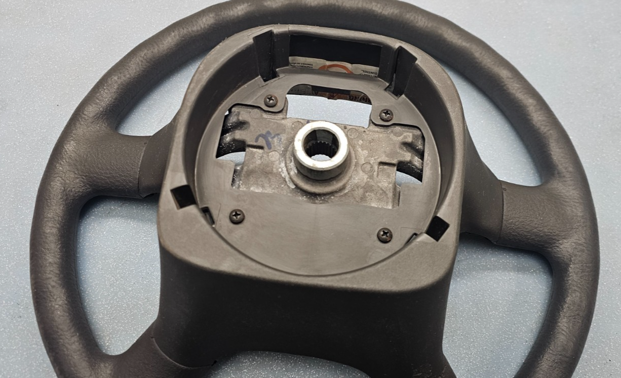 🔥02-05 Ford Explorer Steering Wheel Leather CRUISE CONTROL Assembly Black OEM