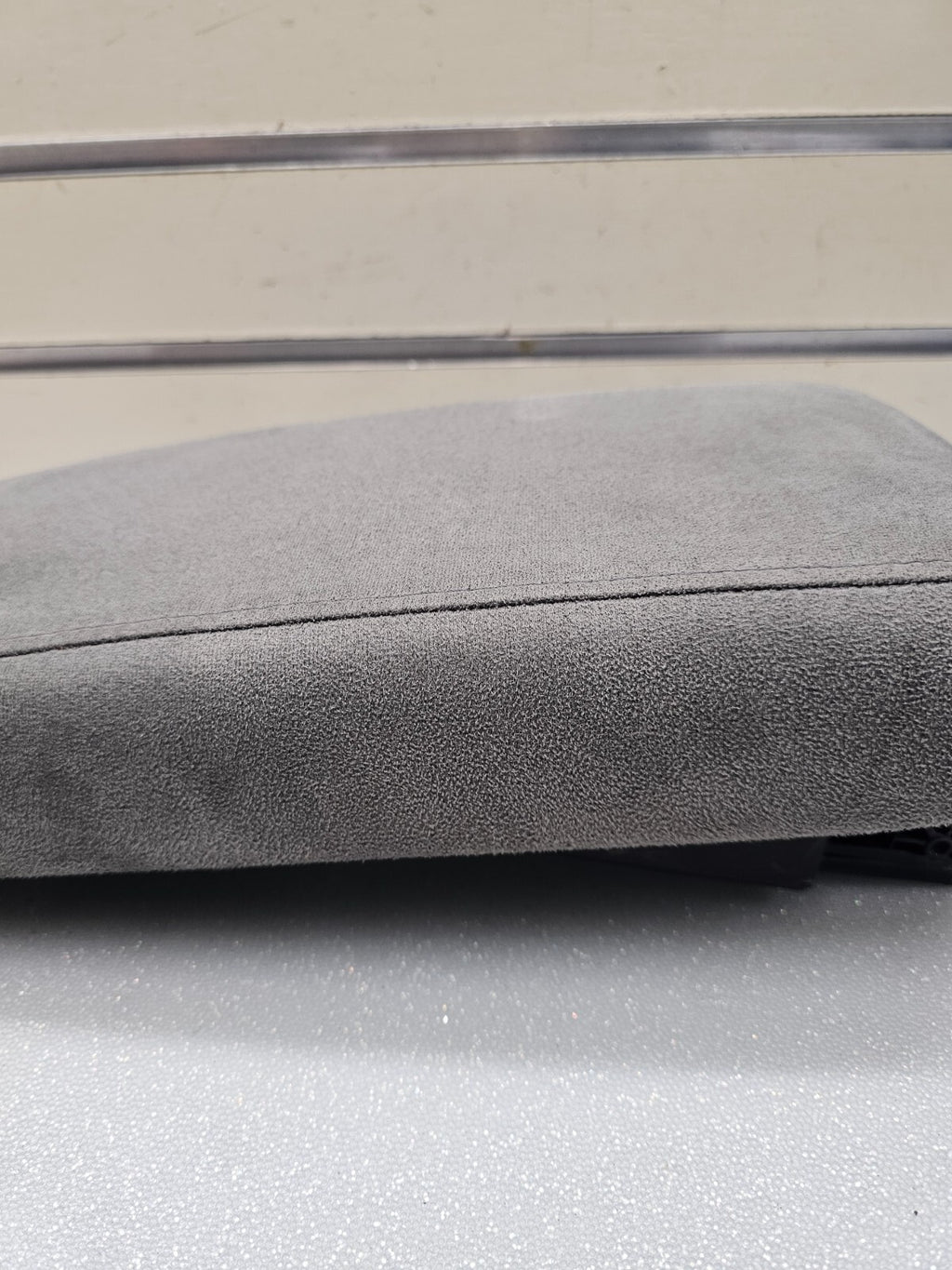 🔥06-11 Honda CIVIC Center Console SLIDING Armrest Lid Arm Rest /Stitch GRAY