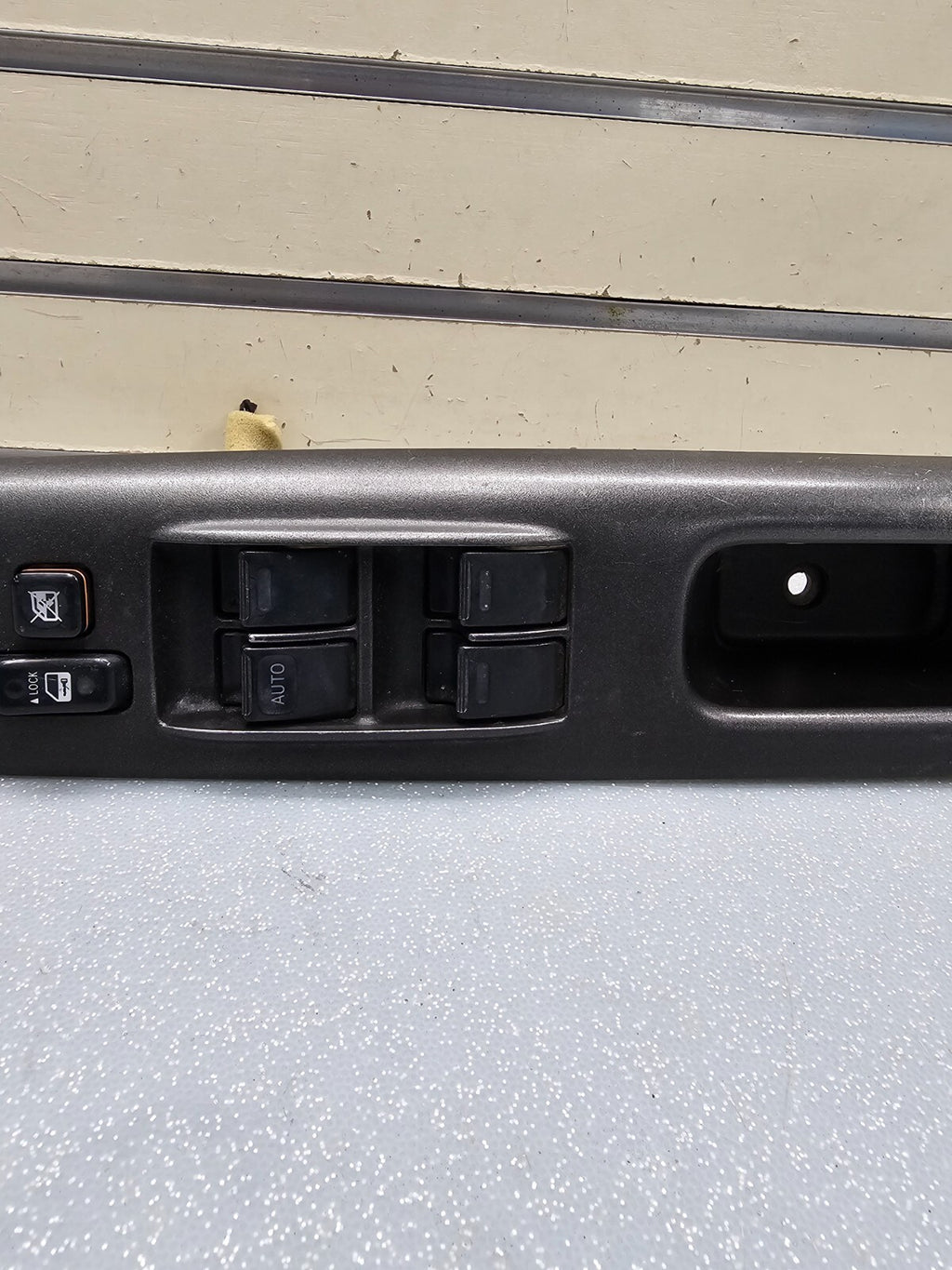 02-06 Toyota Camry Front Left Driver Master Power Window Switch Assembly Black