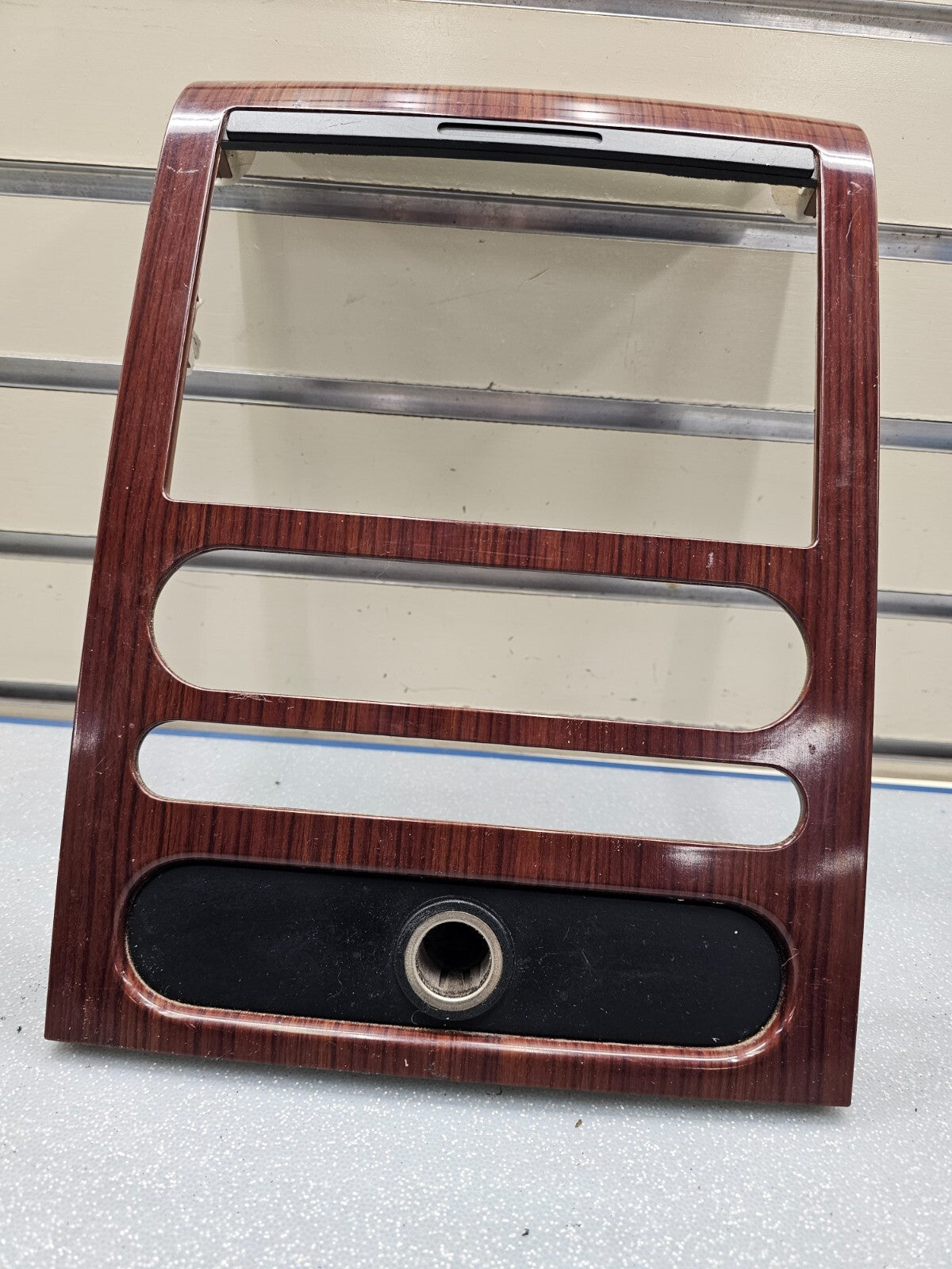 🔥04-08 Ford F-150 Dash Radio Climate Bezel Center Trim Panel WOODGRAIN