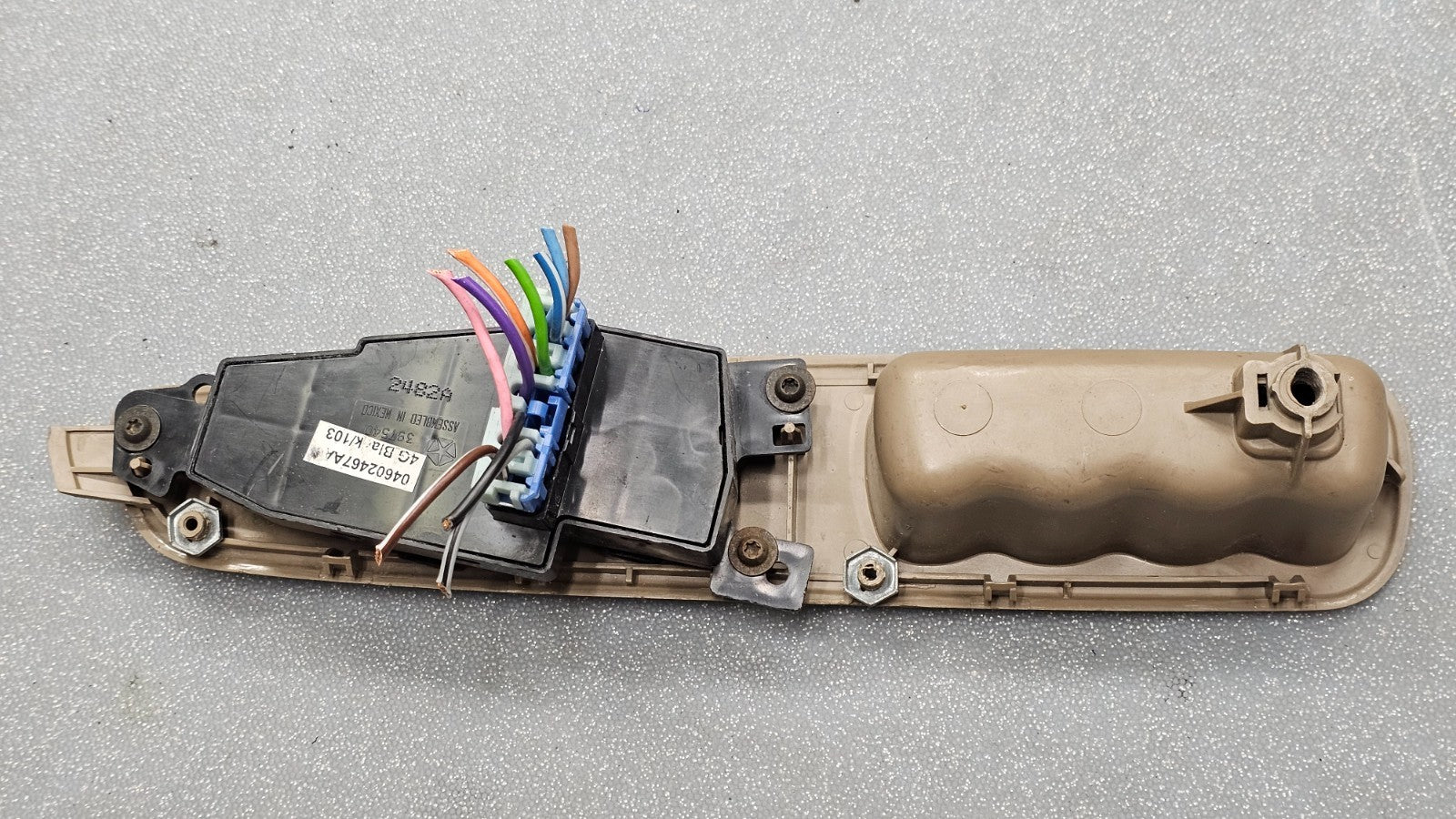 🔥01-06 Chrylser Sebring LH Left Driver Power Master Window Control Switch Tan