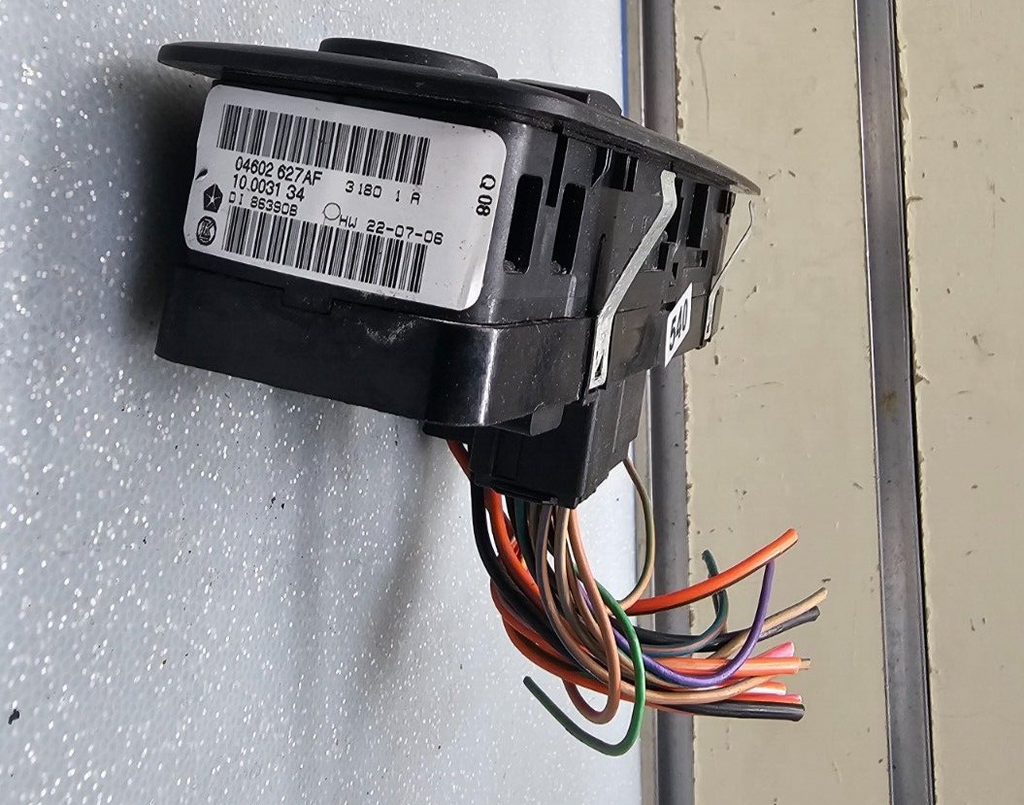 🔥08-11 Grand Caravan Town Country Left Driver Master Window Switch BLACK WS29