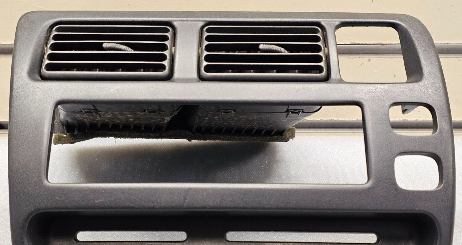 🔥93-97 Corolla Dash FM Radio Stereo Display AC Climate Control Bezel Trim Black