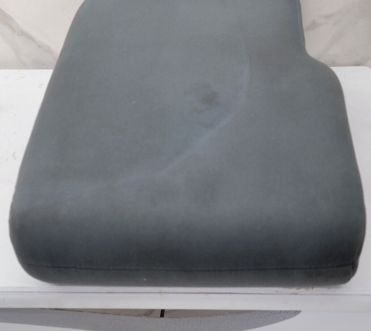🔥04-08 FORD F150 Front Center Console JUMP SEAT Arm Rest Cloth Light Gray JS1
