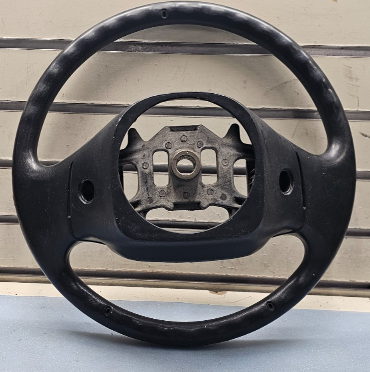 🔥1997-2003 Ford F-150 Leather Steering Wheel Cruise Dash Assembly Black OEM