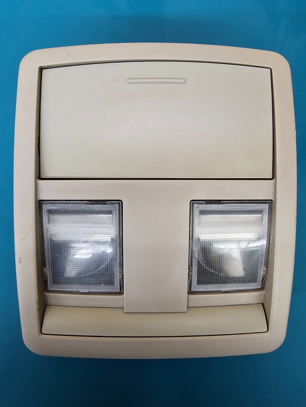 05-07 Dodge Charger 13-18 Challenger Overhead Console Dome Map Light Storage Tan