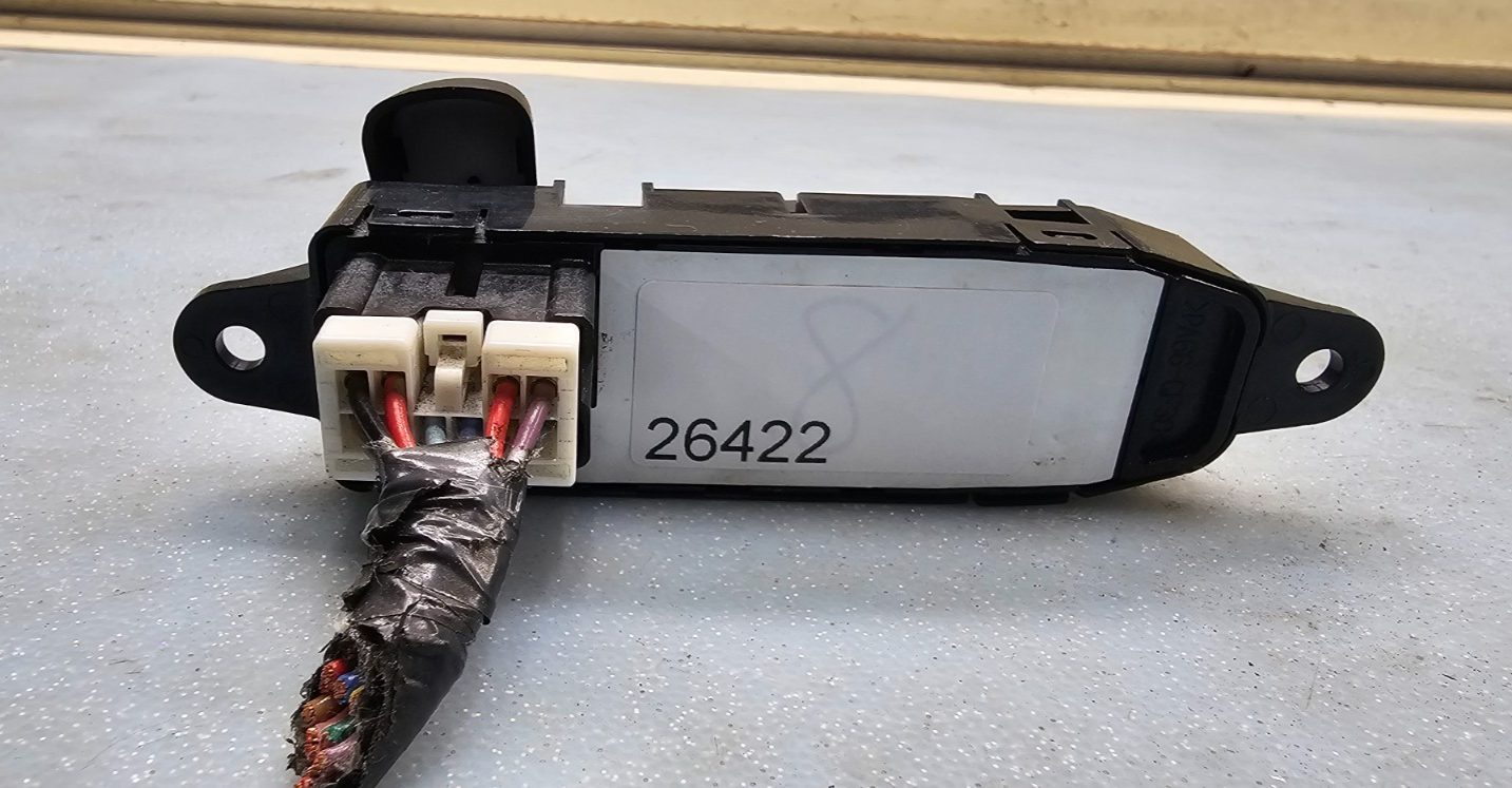 🔥07-12 Nissan Altima Coupe 2dr Front Left Driver Side Power Seat Switch Black