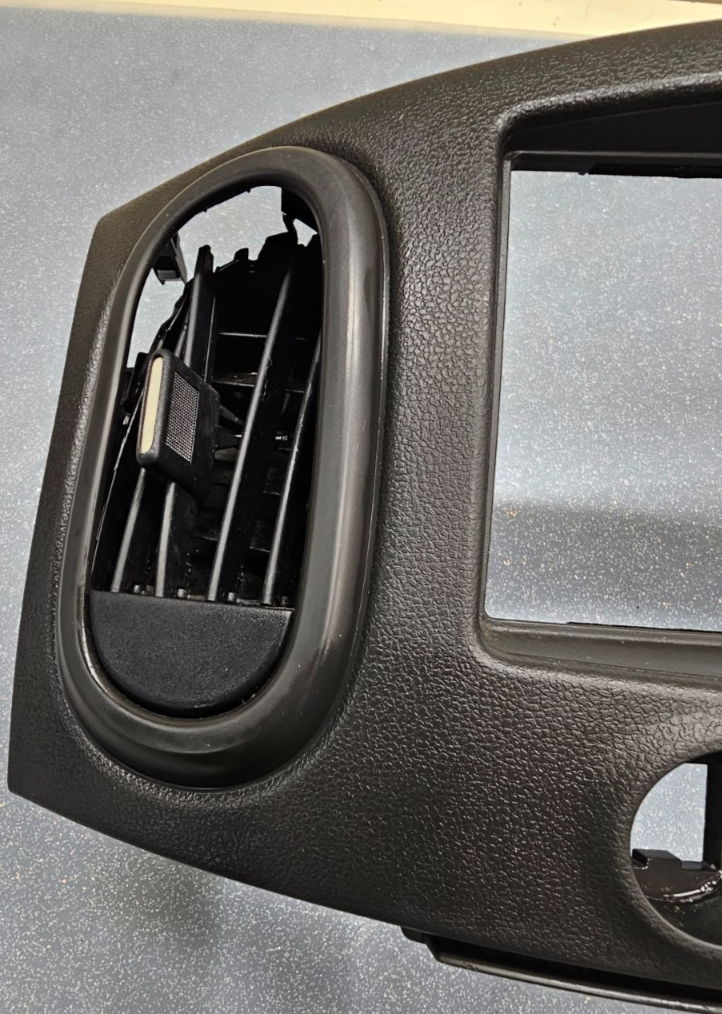🔥09-14 Nissan Cube Front Dash Center Radio Trim Bezel Panel Black OEM
