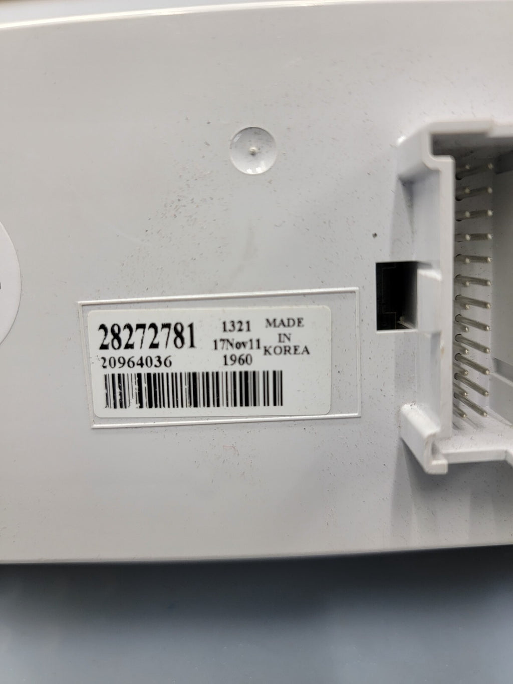 🔥08-12 Chevy Malibu OEM manual AC Heater Climate Control Switch white B8