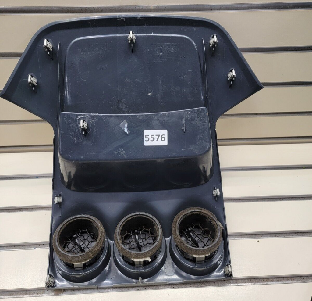 10-13 Ford Transit Connect-Center Upper Dash Bezel W/Triple Vents OEM Black
