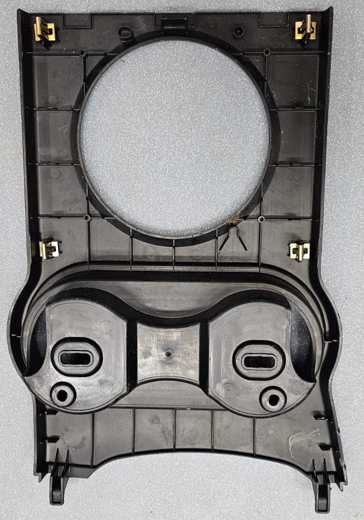 🔥04-08 MITSUBISHI ENDEAVOR BLACK CENTER CONSOLE CUP HOLDER SHIFTER BEZEL BLACK