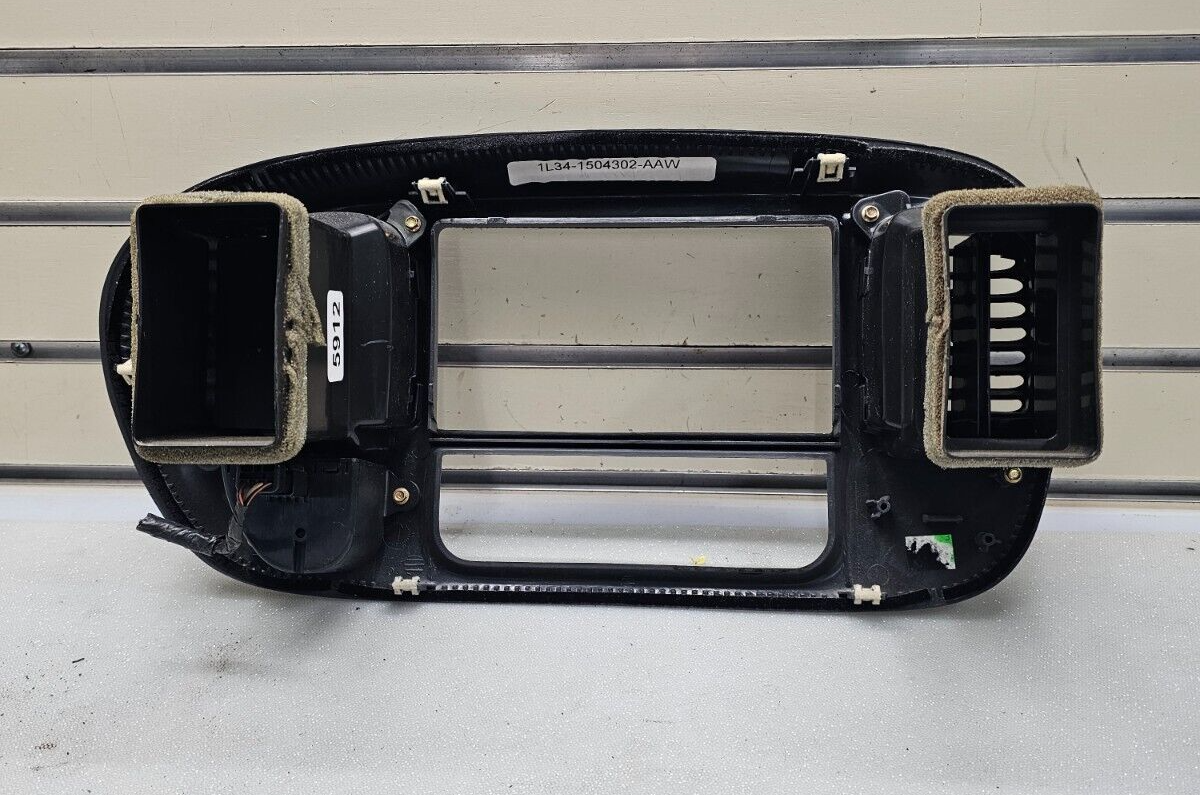 🔥1997-2003 Ford F150 Front Center Dash Radio BEZEL Trim Panel Dark Gray B1