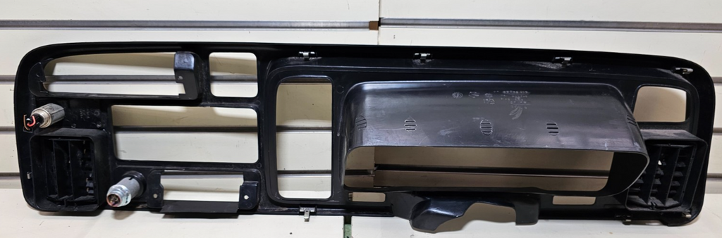 🔥94-97 Dodge Ram Dash Instrument Speedometer Cluster Trim Bezel Panel Black