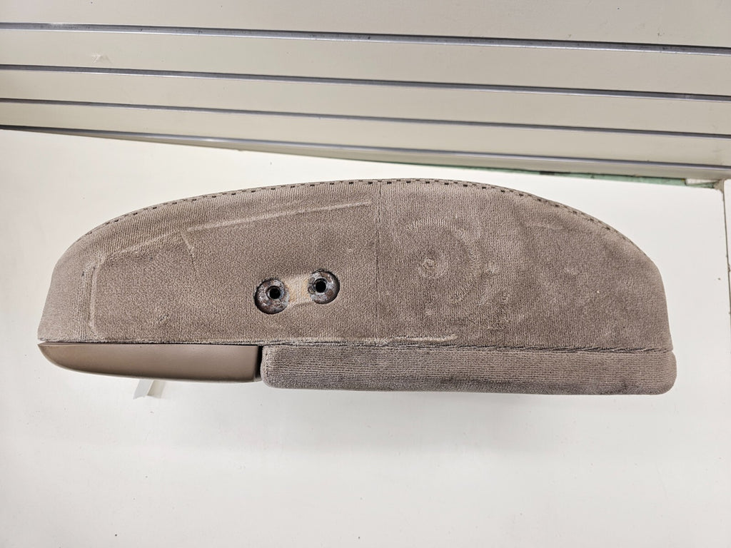 🔥97-03 F150 CENTER CONSOLE JUMP SEAT ARMREST 1 Cup Holder CLOTH/LEATHER Tan JS6