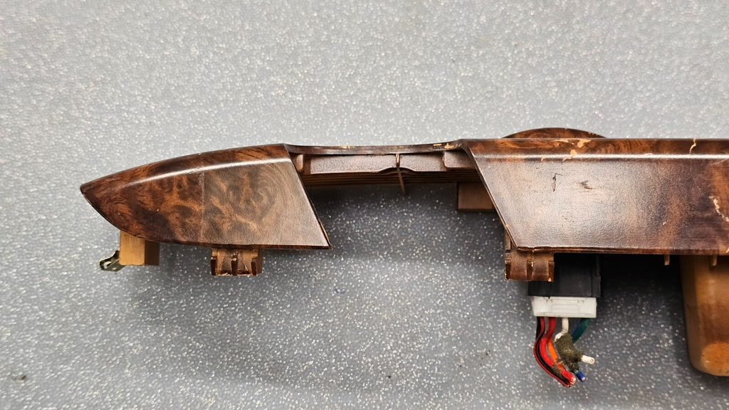 🔥03-06 Sorento Front Right Passenger Power Door Window Switch Lock Bezel Wood