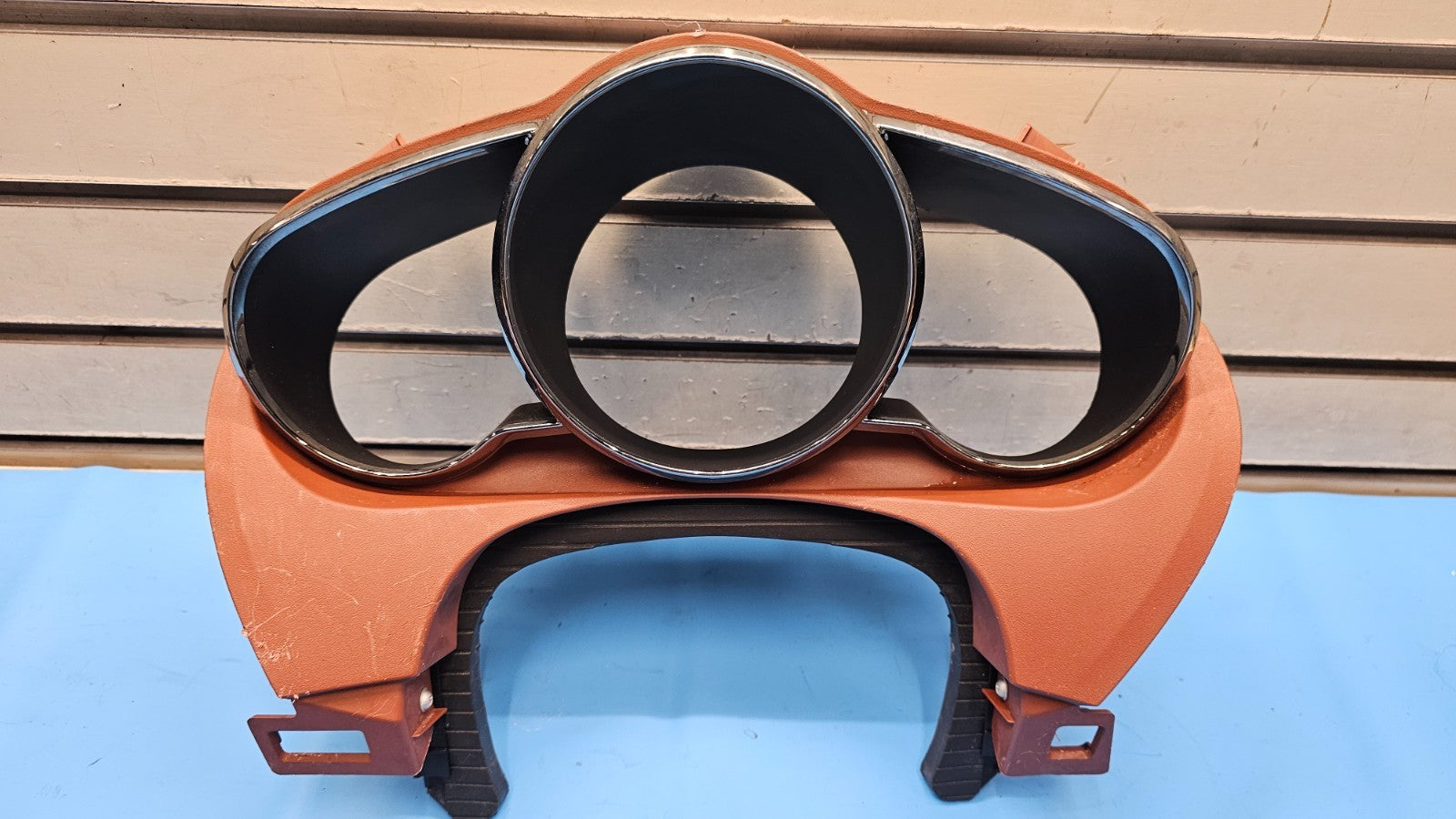 🔥08-12 Chevry Malibu Dash Instrument Cluster Speedometer Bezel Panel Orange