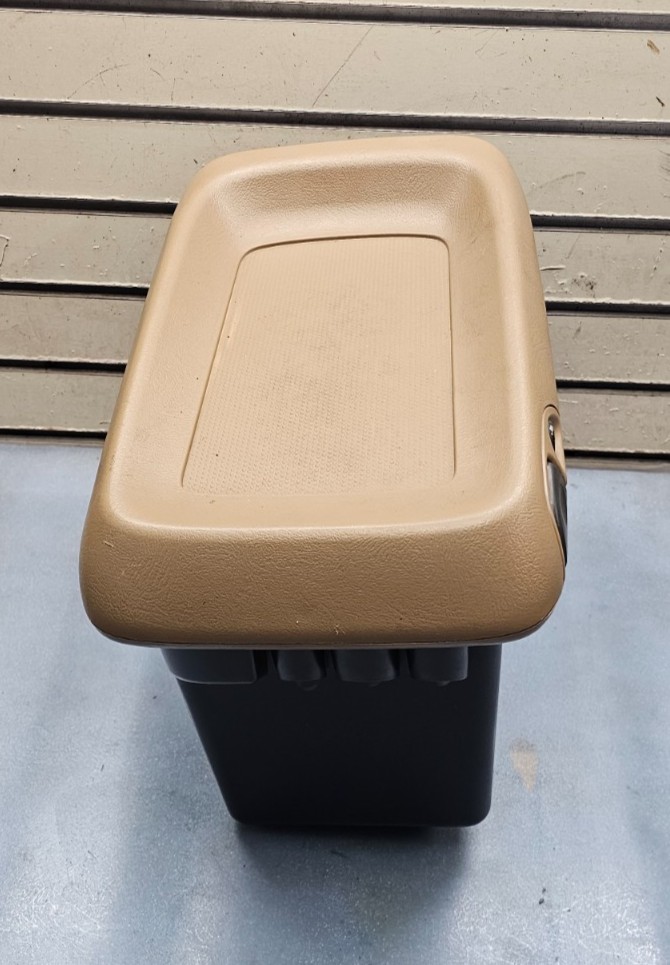 🔥99-02 Chevy Silverado Sierra Center Console Armrest Lid Storage Cover Lt TAN