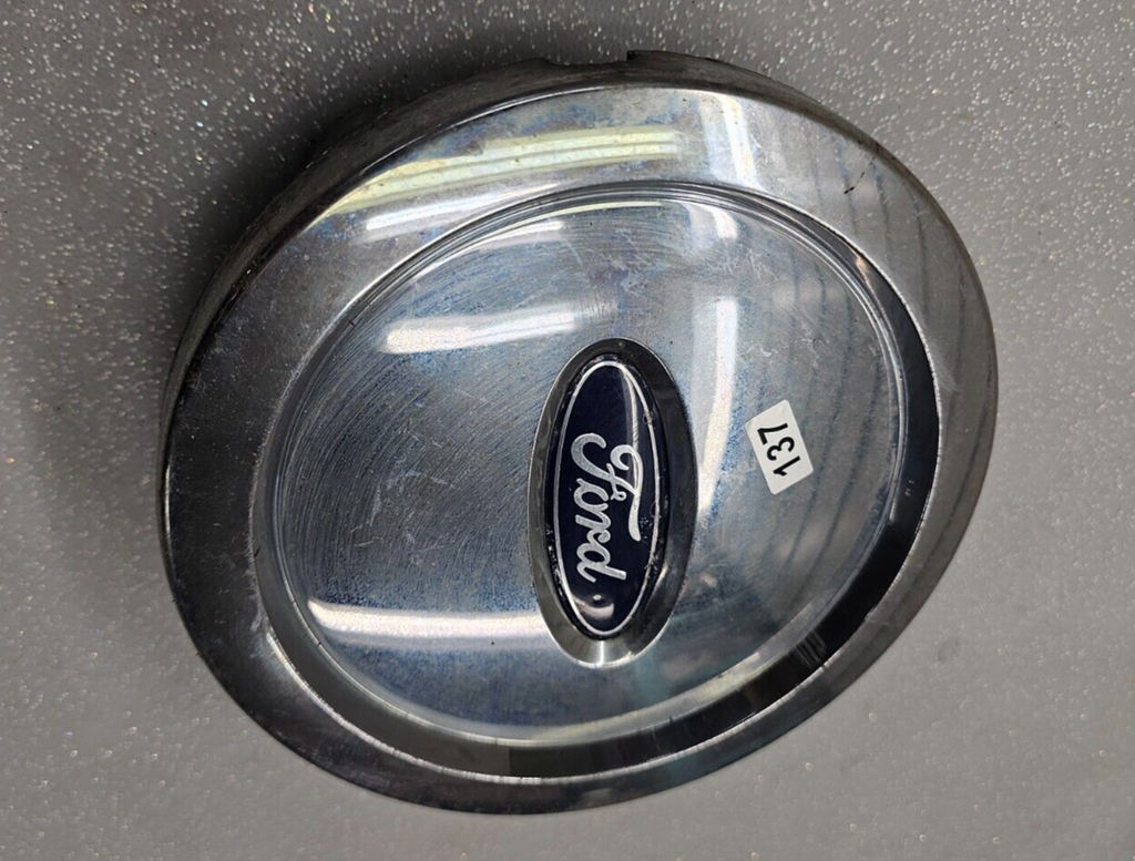 03-06 Ford Expedition Front Rear Wheel Center Cap Lip Hubcap Cover Silver Chrome