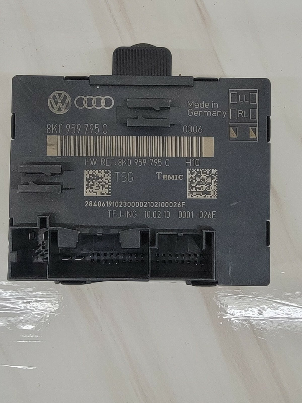 🔥2009 - 2016 AUDI A4 B8 DOOR COMPUTER CONTROL MODULE REAR RIGHT PASSENGER SIDE