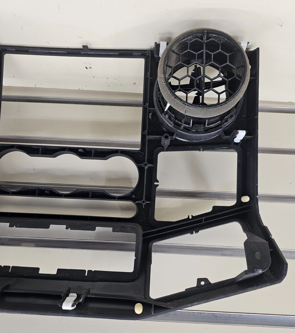 🔥08-10 Ford F250 Super Duty Dash Radio Bezel Trim Panel Climate Control Black