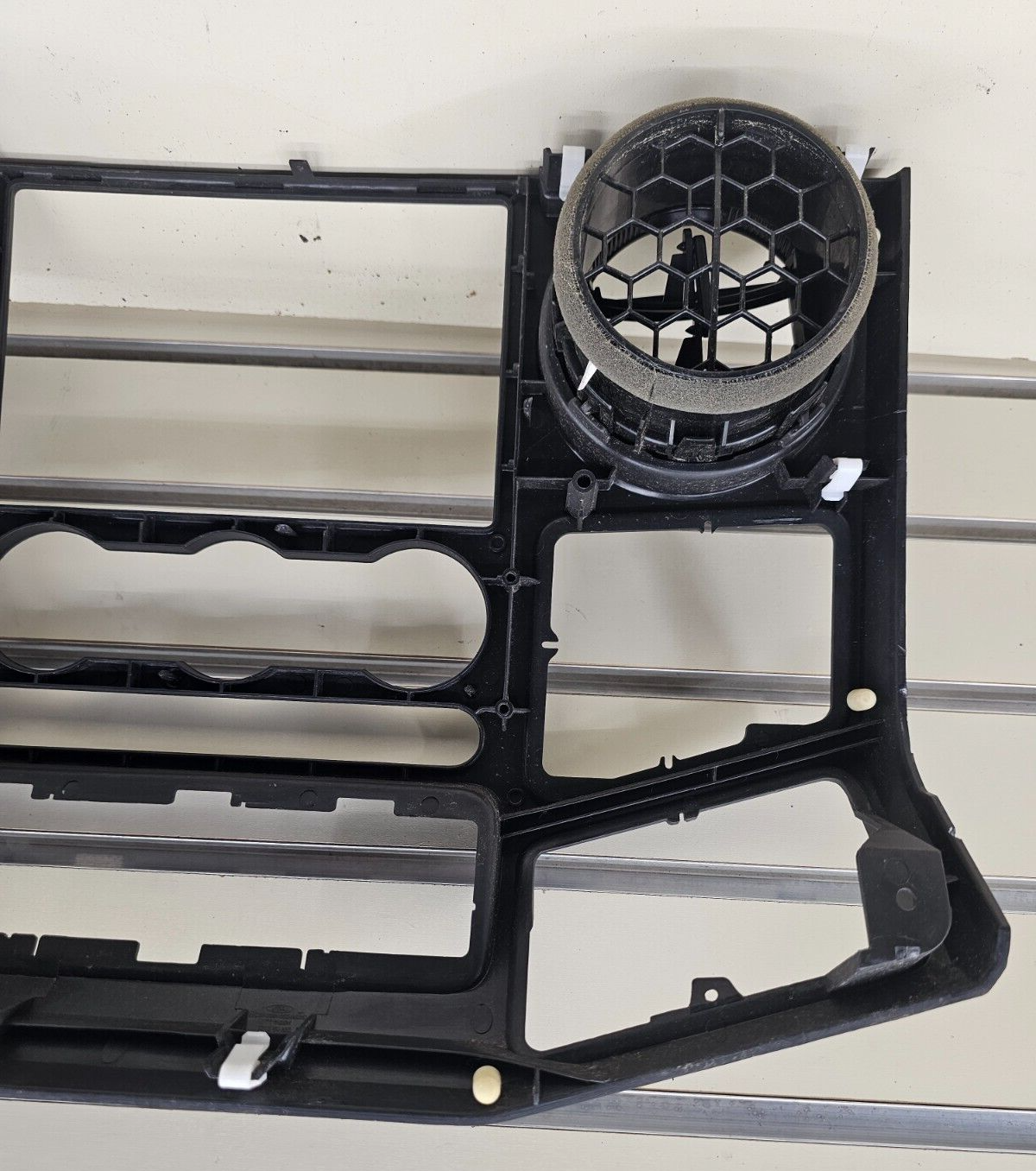 🔥08-10 Ford F250 Super Duty Dash Radio Bezel Trim Panel Climate Control Black