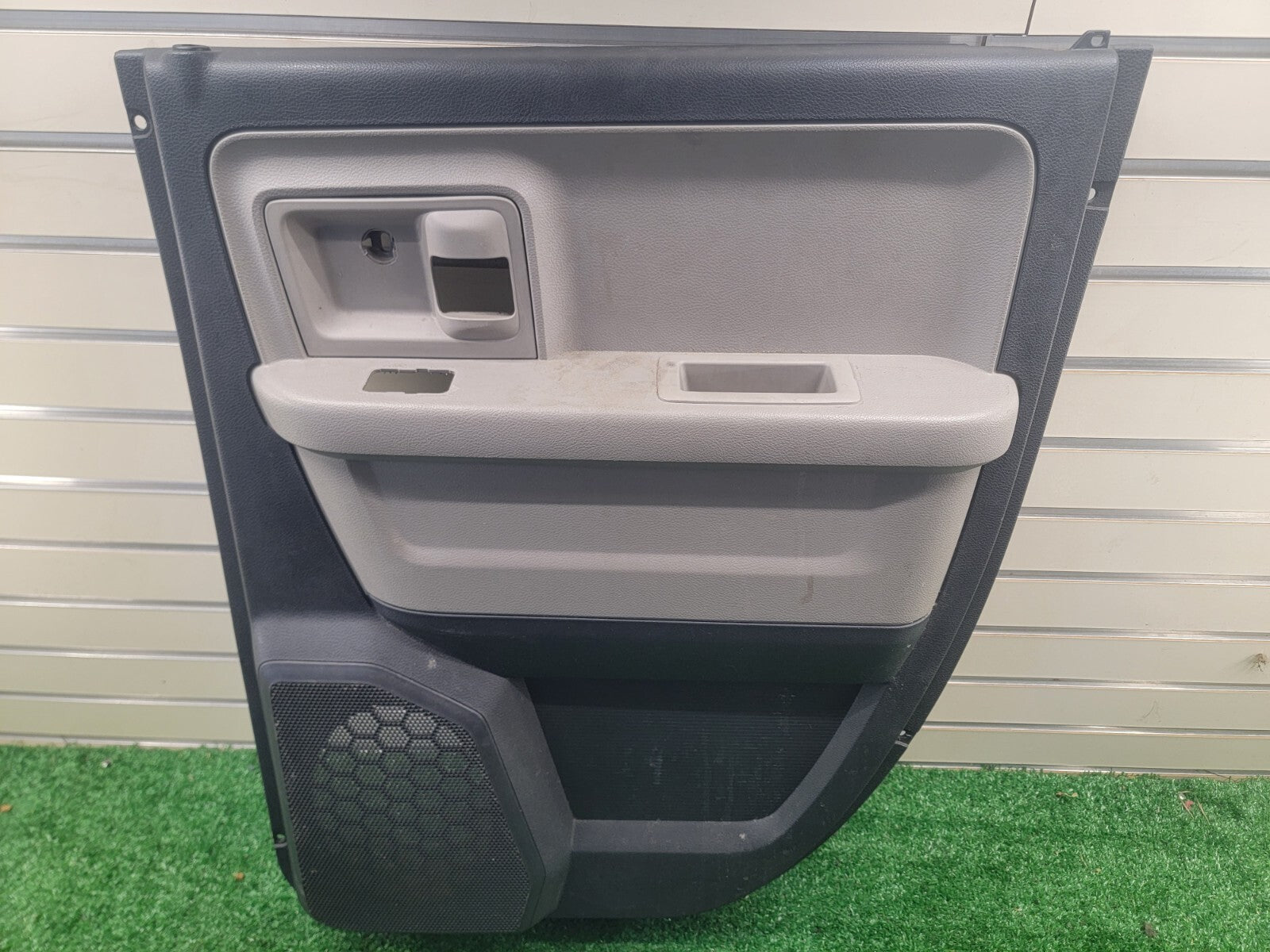 🔥13-18 DODGE RAM 1500 REAR right SIDE INTERIROR DOOR PANEL COVER TRIM OEM BLACK
