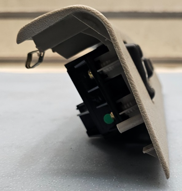 🔥99-02 Silverado SIERRA Front RIGHT Passenger Power Window Switch Lock TAN