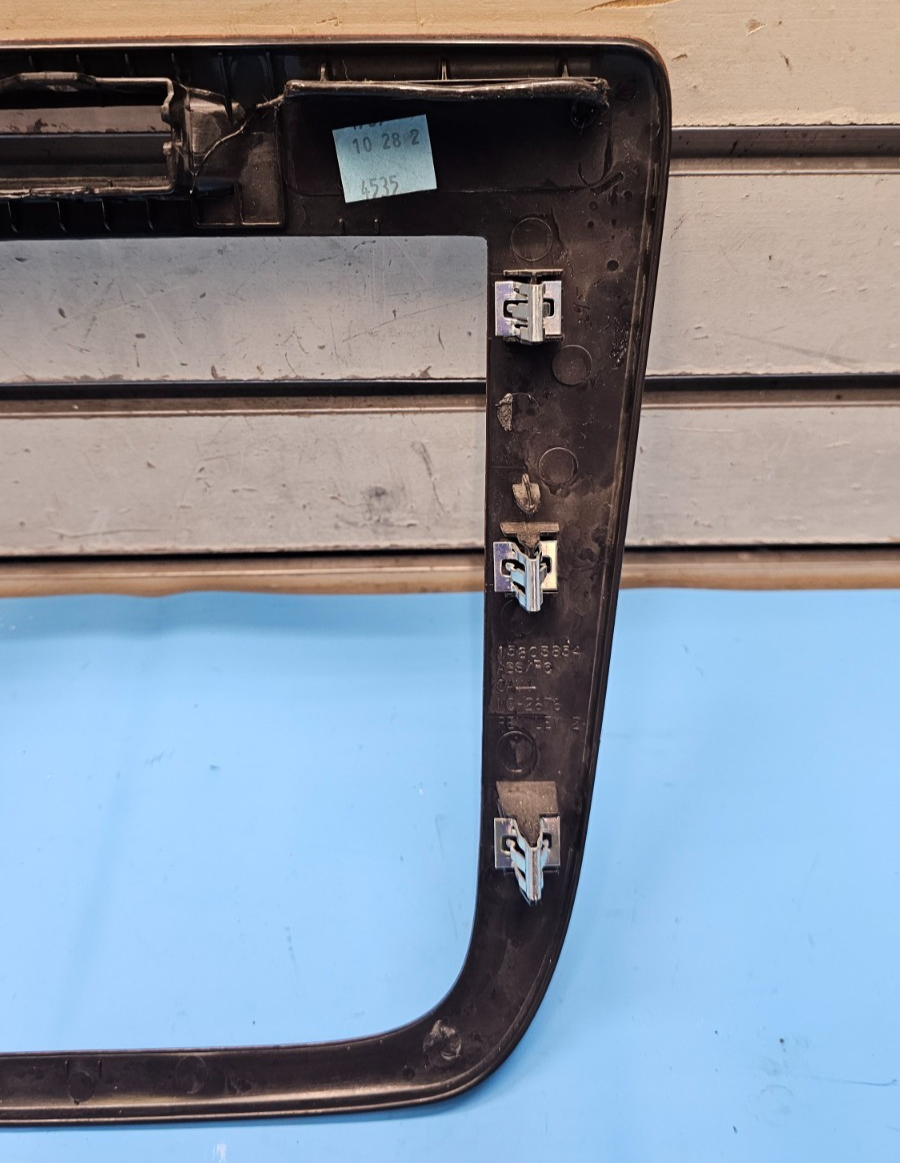 🔥06-13 Impala Center Dash AM FM Radio Stereo Trim Panel Bezel Woodgrain OEM