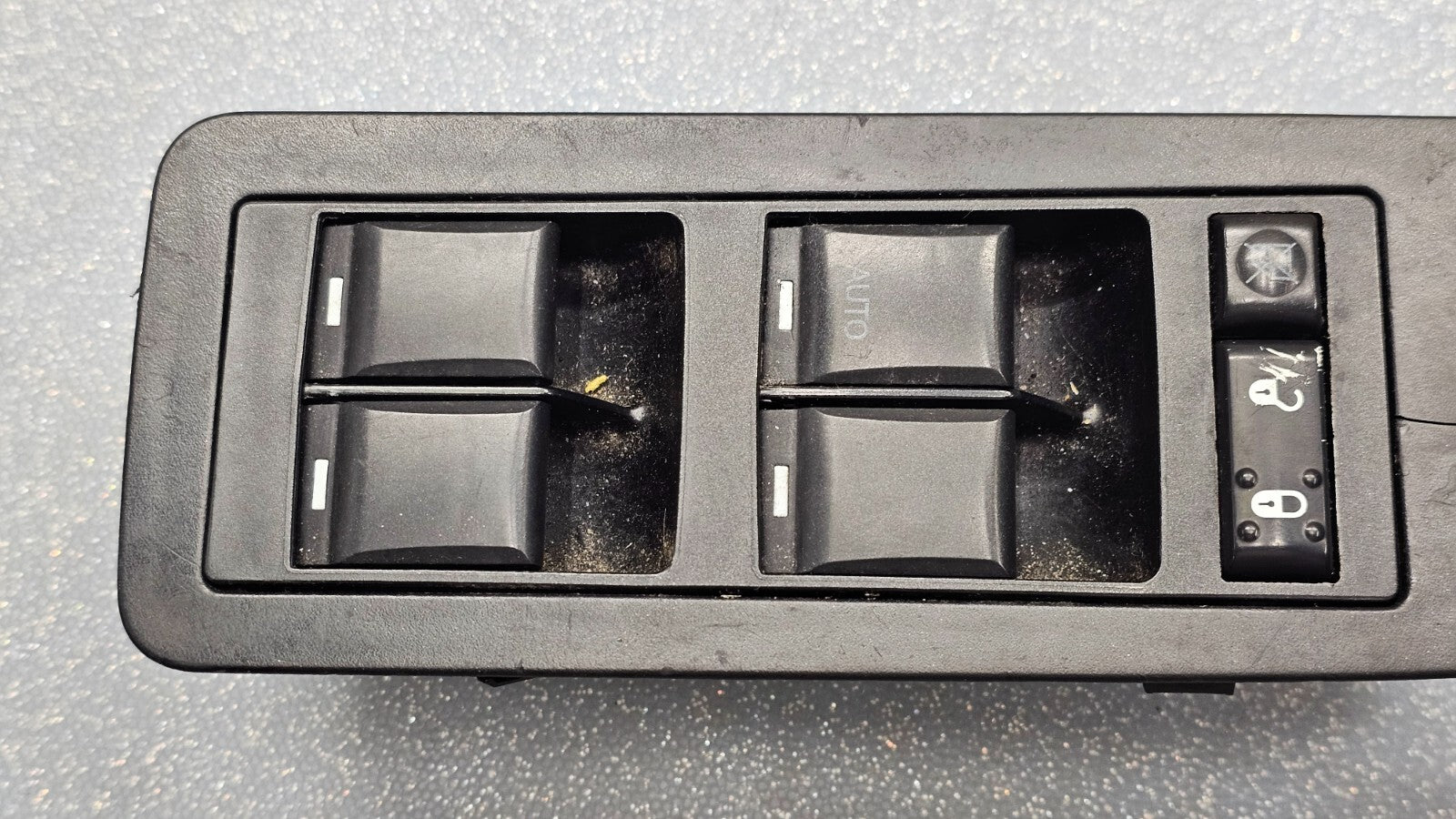 🔥07-14 Charger Dakota Chrysler 200 Left Driver Master Window Switch Lock black