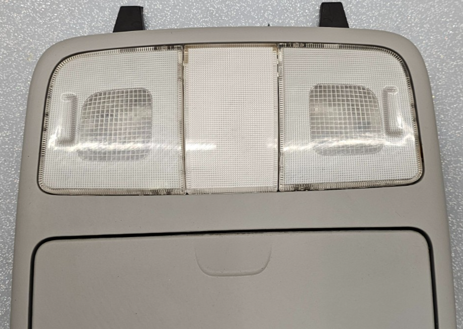 🔥07-10 Elantra Overhead Console Storage Display Dome Map Light Storage GRAY OEM