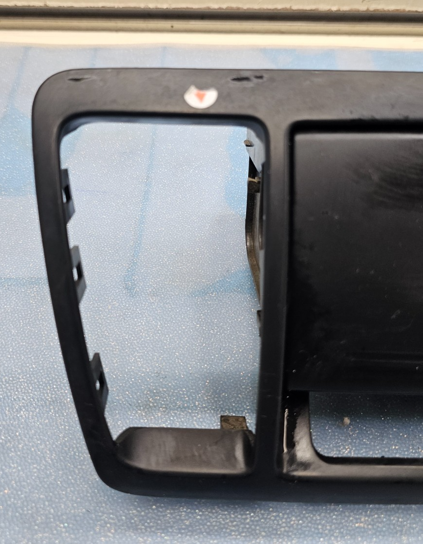🔥05-09 OEM Subaru Legacy Outback Center Dash Bezel Vents Clock Storage Black