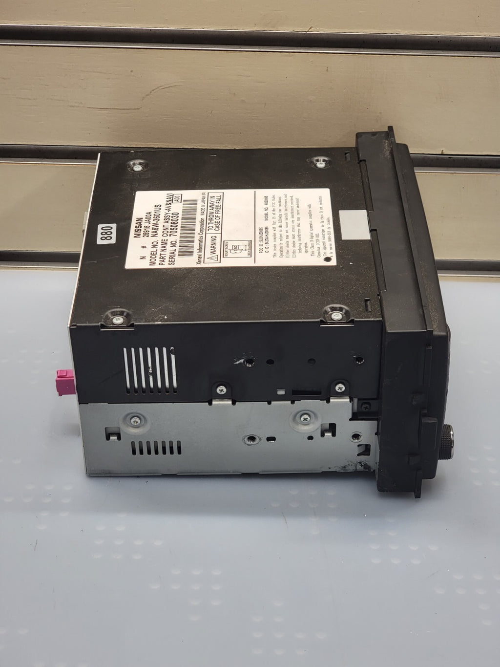 🔥2007-2009 NISSAN ALTIMA AM FM 6 DISC CD BOSE RADIO RECEIVER WITH NAVIGATION