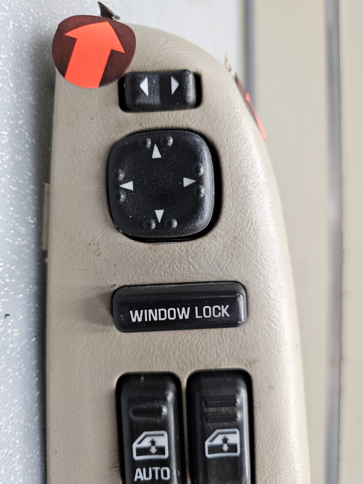 🔥99-02 Tahoe Suburban Yukon Left Driver Master Power Window Switch Assembly TAN