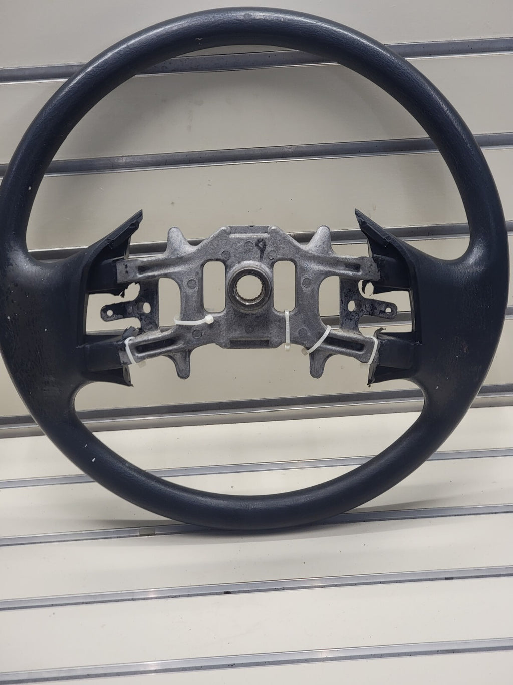 🔥1997-2003 Ford F-150 Leather Steering Wheel Cruise Dash Black
